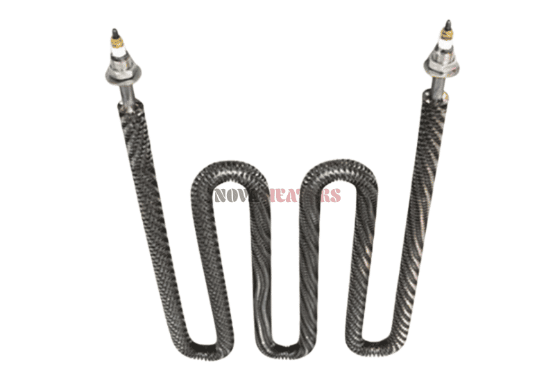 Double U Shape Finned Tubular Heaters Alternative View