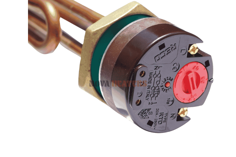Italian Thermostat Electric Geyser Elements Top View
