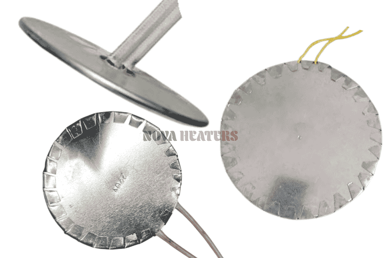 Mica Disc Heater 110V Back View