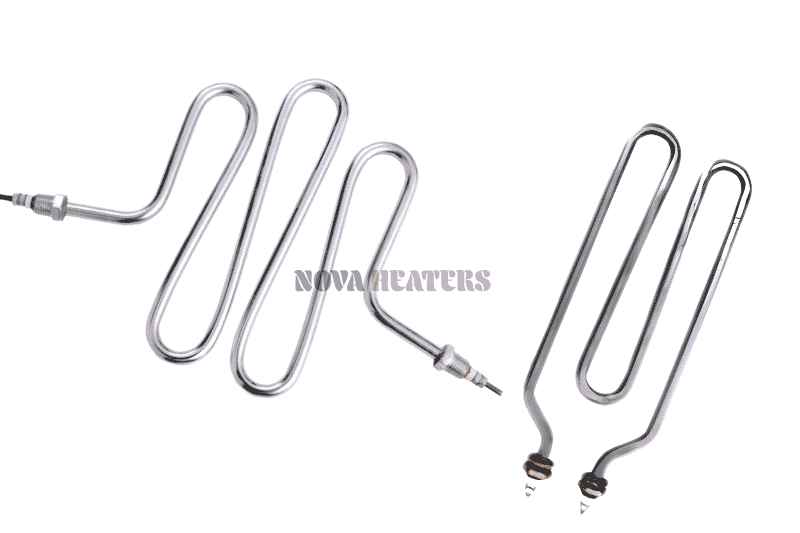 Double U Shape Tubular Heater Terminal Details